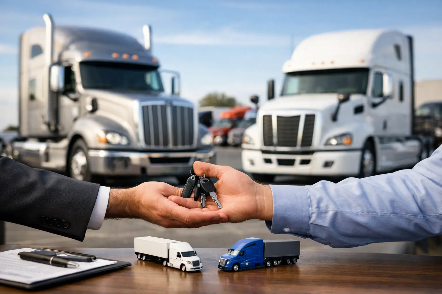 Lease Versus Buy Semi Trucks for Your Business